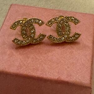 CC diamond studs